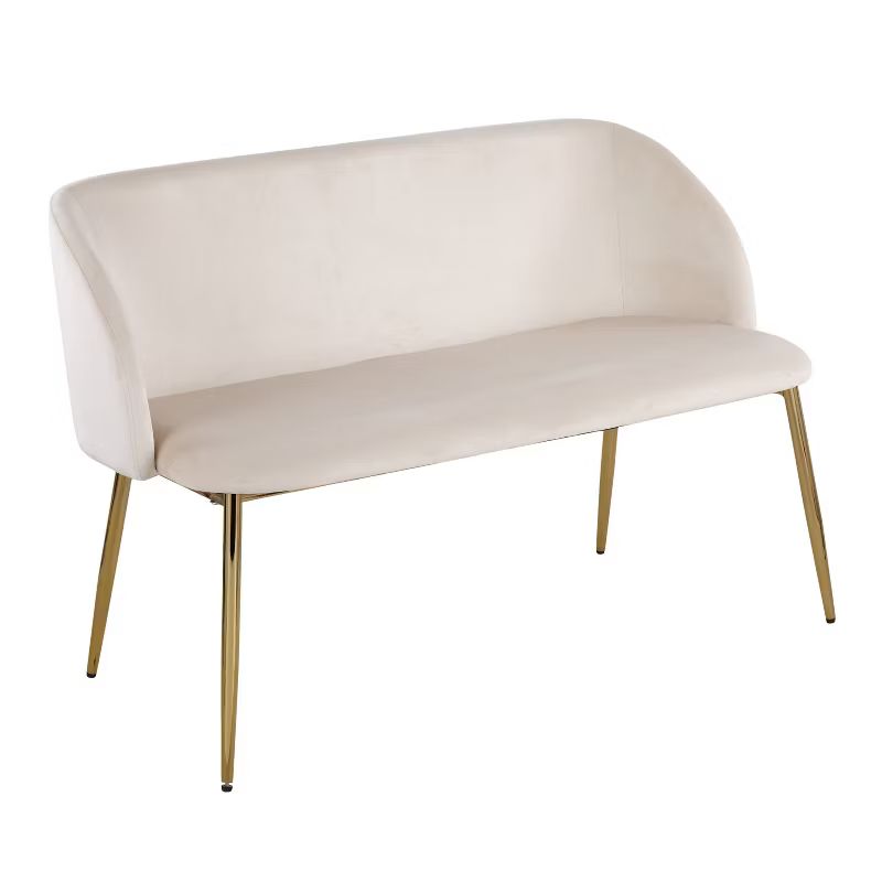 46" Fran Glam Bench - LumiSource | Target