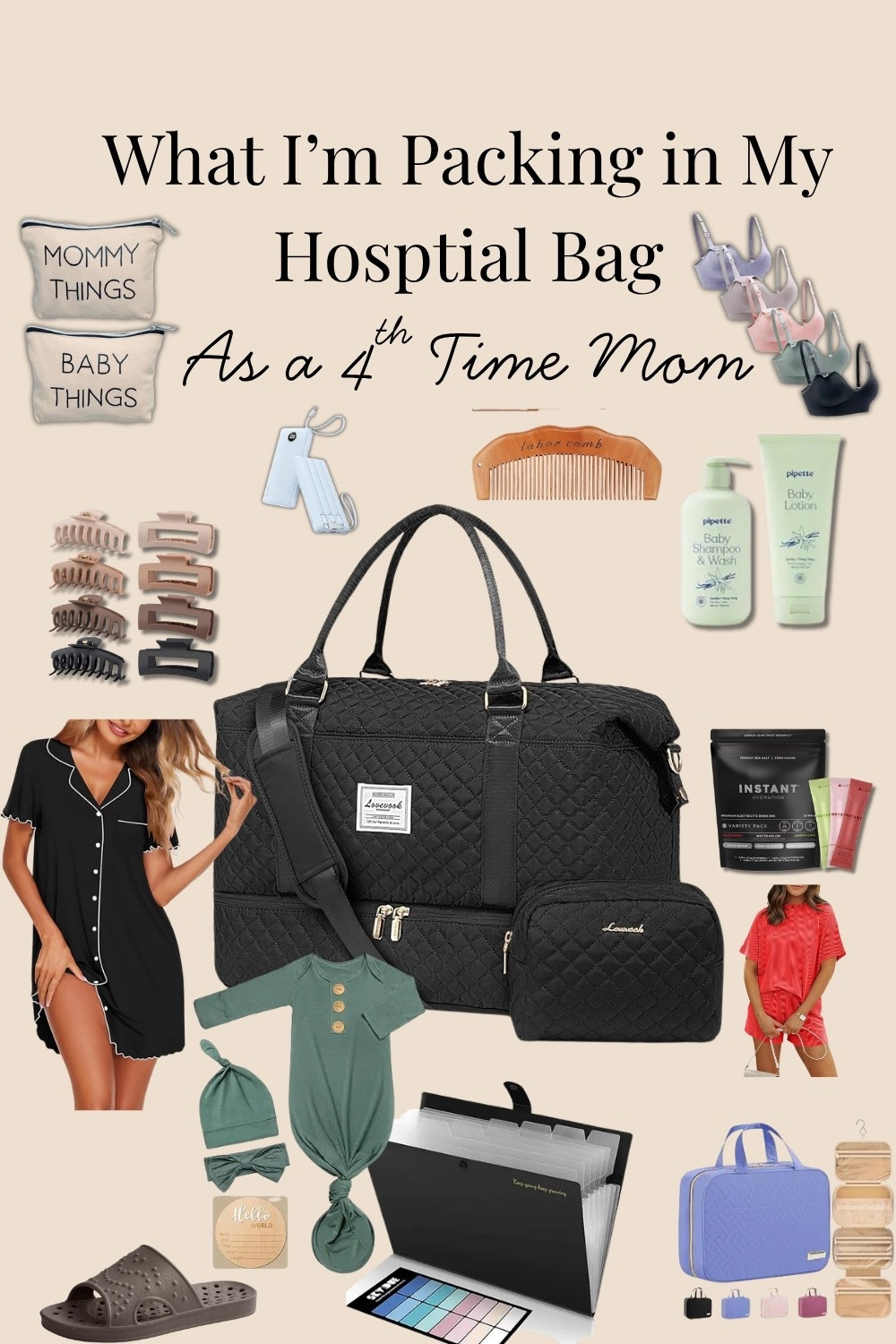 Packing my hospital bag for baby #4! 🤍

After three deliveries, I’ve figured out what I actually use—and what stays at home. These are the essentials I’m packing for me and baby this time around, from comfy pajamas to nursing-friendly favorites and postpartum must-haves.

Save this list if you’re expecting!

#HospitalBag #BabyRegistry #ThirdTrimester #PregnancyEssentials #LTKFinds

#LTKmomlife #LTKBaby #LTKBump