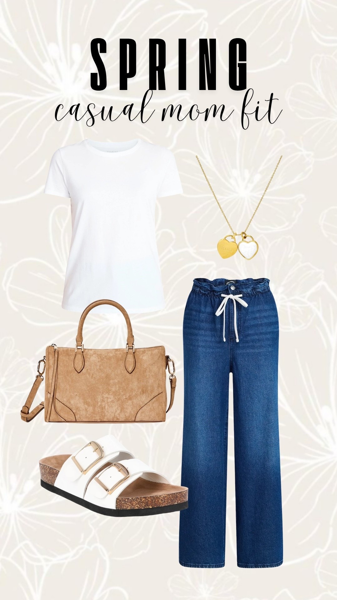 Casual spring outfit featuring pieces from Target & Walmart 

#LTKootd #LTKmomlife #LTKgrwm