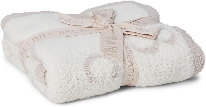 Barefoot Dreams Unisex CozyChic® ABC Blanket Stone/Cream Baby | Amazon (US)