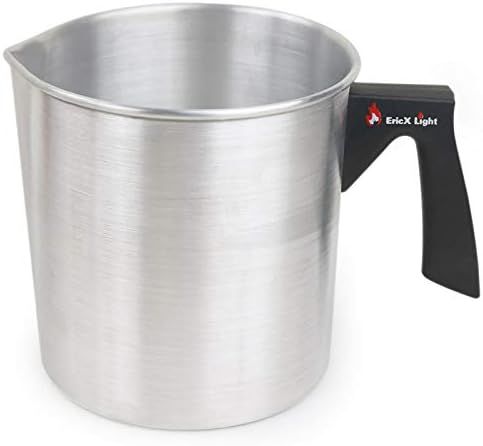 EricX Light Candle Making Pouring Pot,2 pounds,Double Boiler Wax Melting Pot,Dripless Pouring Spo... | Amazon (US)
