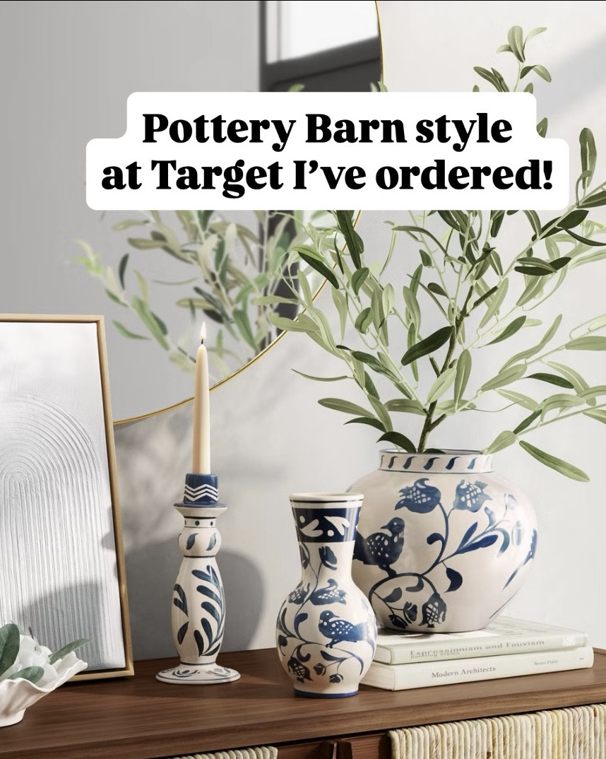 I’m excited to style pieces from these new collections! So pretty, blue and white painted ceramic and beaded white collections at Target! Shop vases, candleholder, sweet bird, stems new year home refresh home decor accessories. Free shipping. 

#LTKFindsUnder100 #LTKHome #LTKFindsUnder50