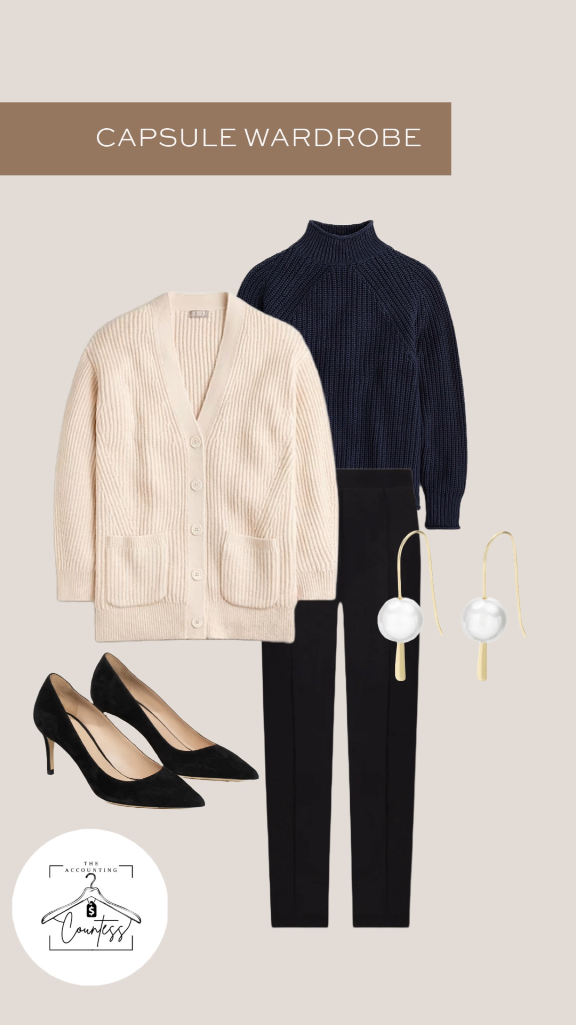 Capsule wardrobe work outfit 

#LTKworkwear #LTKshoecrush