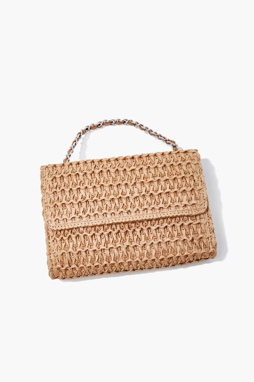 Faux Straw Basketwoven Crossbody Bag | Forever 21 (US)