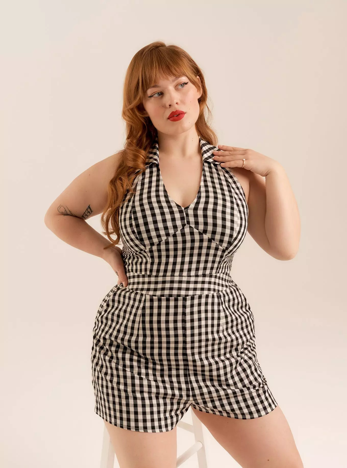 Retro Chic Halter Romper | Torrid (US & Canada)