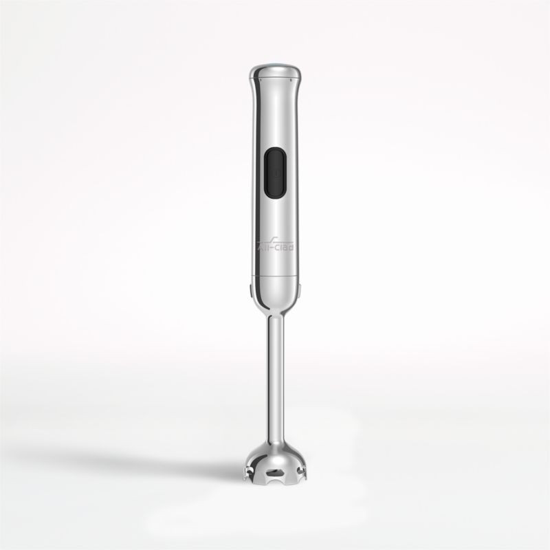 All-Clad ® Stainless Steel Cordless Hand Blender | Crate & Barrel