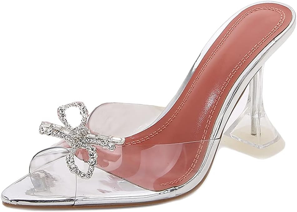 Roimaash Women Fashion Summer Slide Shoes Peep Toe Slip on Sandals | Amazon (US)