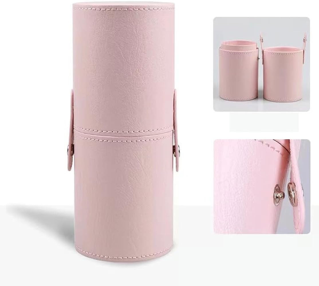 Makeup Brush Set Holder,Makeup Brushes Holder,Foundation Brush Cover(NO BRUS) PINK | Amazon (US)