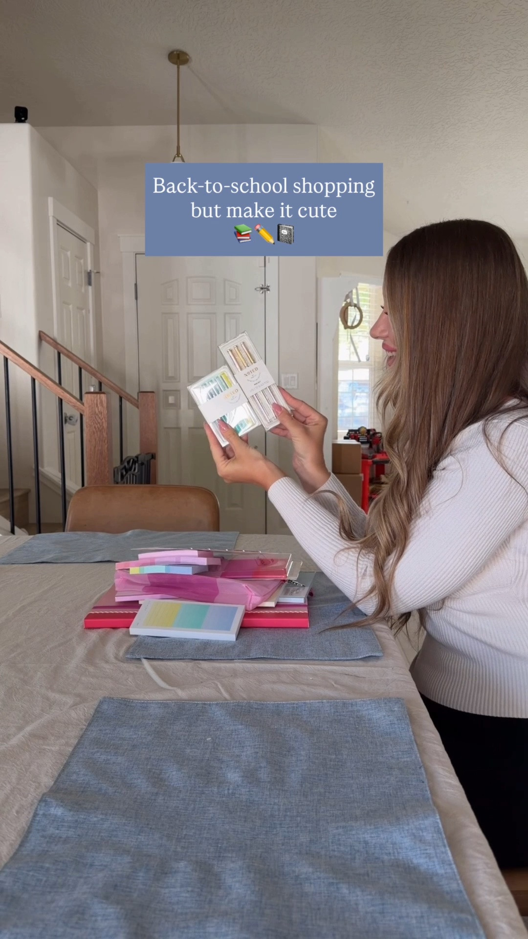 #ad Back-to-school shopping just got a whole lot cuter. ✨📚😉

The new Noted by Post-it® collection at @Target is sure to make your kid feel like the coolest kid in class for back to school! 😎

We found these fun new arrivals, exclusively at Target for a limited time only, and I honestly wanted one of everything!!! From the colorful notebooks and adorable mini pen sets to the cute pen pouches, folio folders, paper clips, and Post-it® Notes, every piece makes staying organized feel fun!

I love that they are help kids stay organized throughout the busy back-to-school season. Whether it’s keeping schoolwork organized in the folio folders, setting goals in their notebooks, or filling those cute pen pouches with all their favorite pens and pencils, the Noted by Post-it® collection makes planning, organizing, and staying on top of schoolwork feel a little more exciting!

You can grab these exclusive Noted by Post-it® new arrivals at Target before they’re gone!

@postit @notedbypostit

#TargetPartner #Target #notedbypostit

#LTKKids #LTKmomlife
