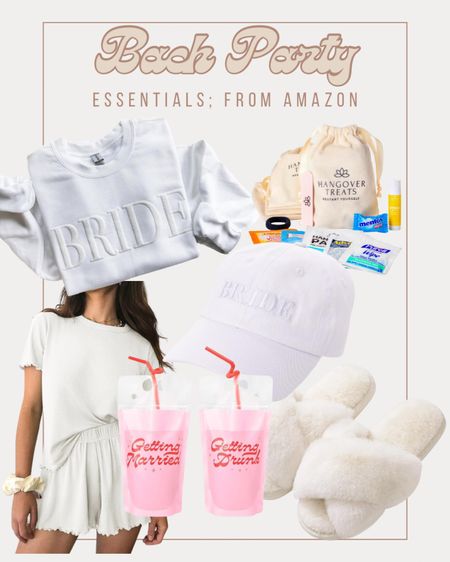 Big Bach Energy!! My Bach party isn’t until September, but these items from Amazon are def coming with me! 🤍

#LTKparties #LTKwedding #LTKtravel