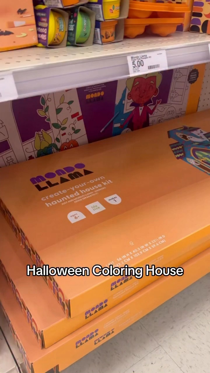 Guess what’s back this year?!! This coloring house keeps my kids entertained forever! This year’s version has games too! Comment HOUSE and I’ll dm you the link! 🧡🎃👻