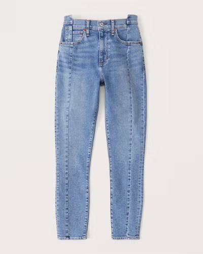 High Rise Super Skinny Ankle Jean | Abercrombie & Fitch (US)