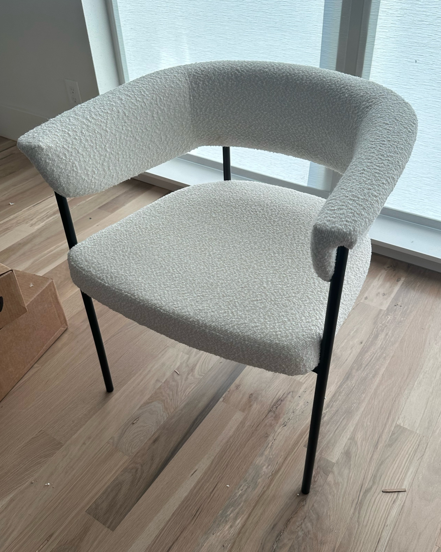 Boucle dining chair on sale 

#LTKunder50 #LTKhome #LTKunder100