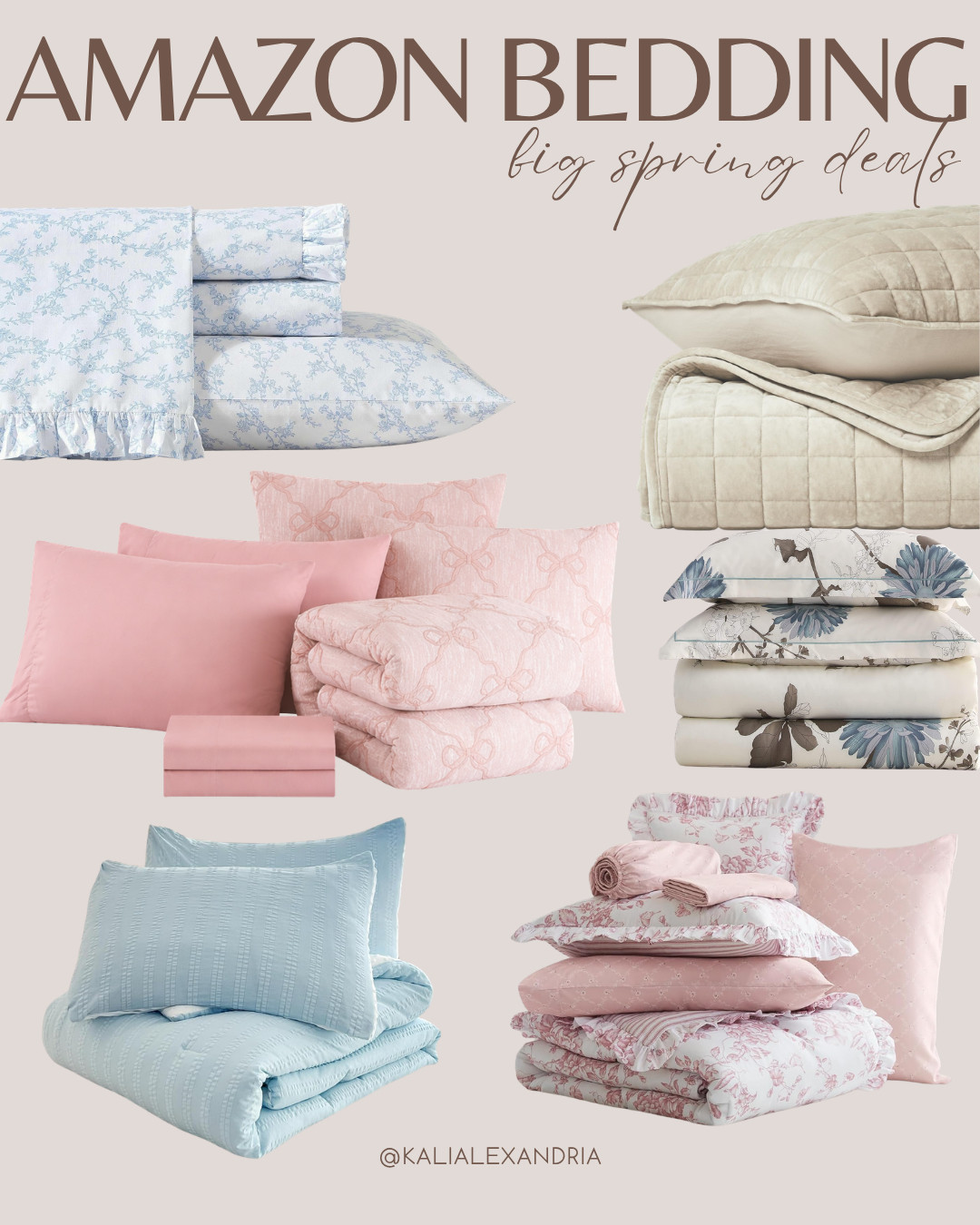 Amazon bedding refresh 🌸 Soft, cozy, and perfect for spring—comforter sets, sheets & quilts in the prettiest colors.

// Amazon, Amazon Deals, Amazon Sale, Amazon Spring, Amazon Home, Amazon Home Finds, Amazon Home Must Haves, Amazon Bedding, Bedding, Amazon Bedding Comforter, Comforter Set 

 #LTKSeasonal #LTKHome #LTKSaleAlert