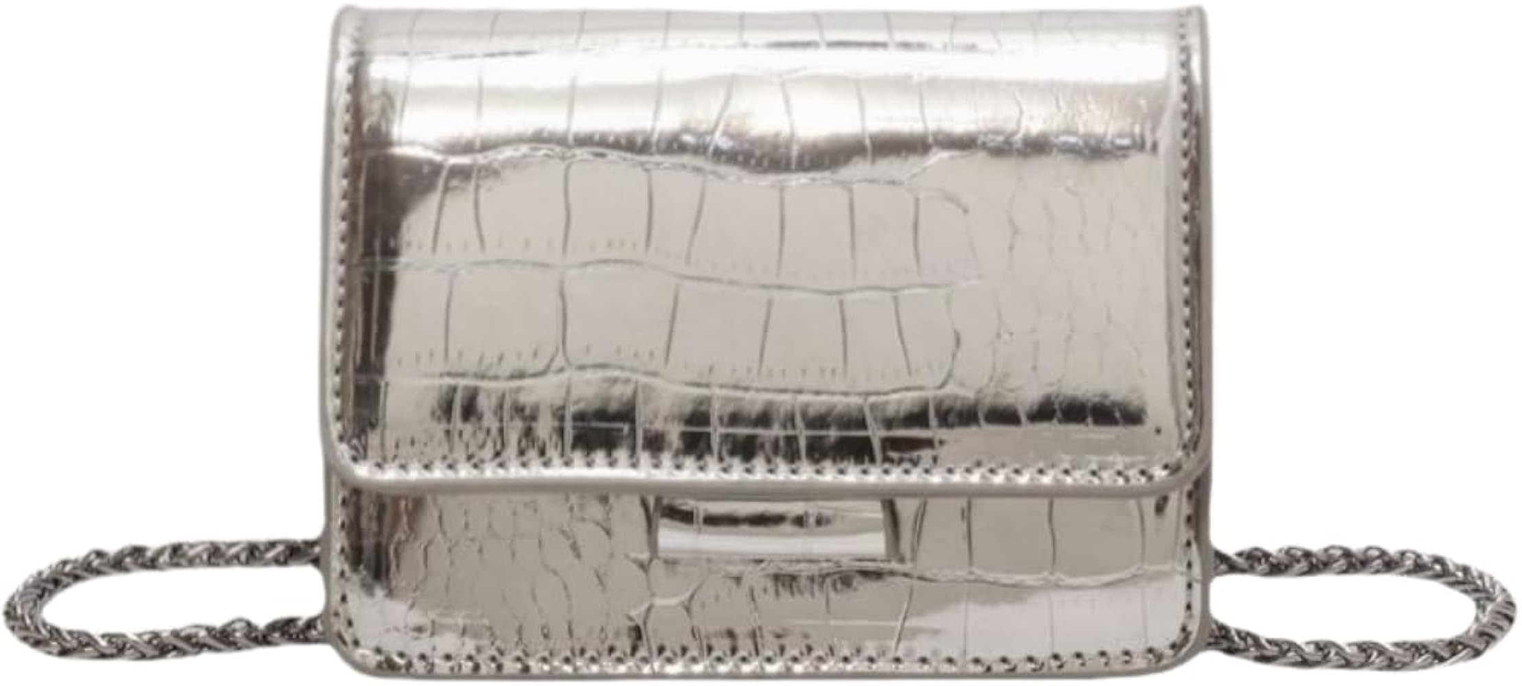 Mini Crossbody Bags for Women, Y2k Purse with Chain Strap, Trendy Women's Evening Handbags | Amazon (US)