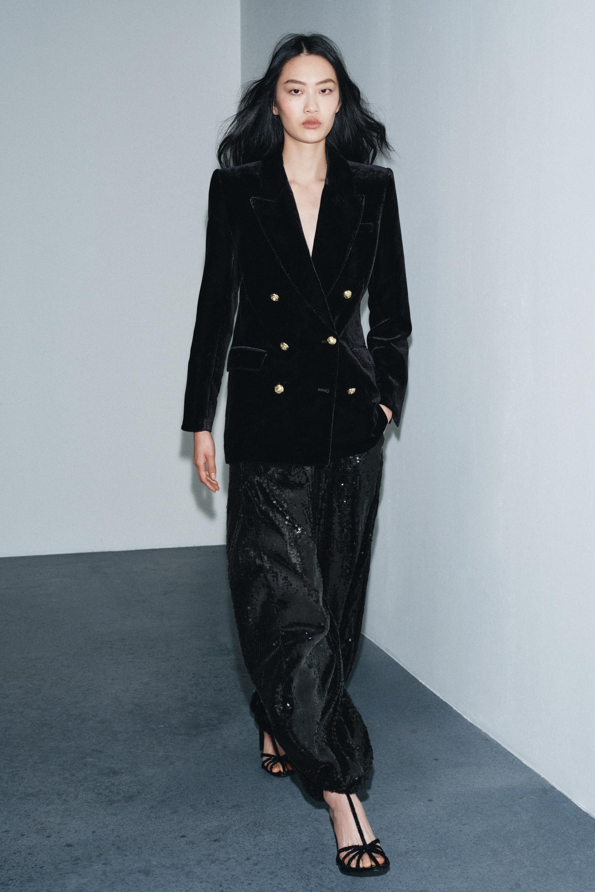 ZW COLLECTION LIMITED EDITION SEQUIN PANTS | Zara US