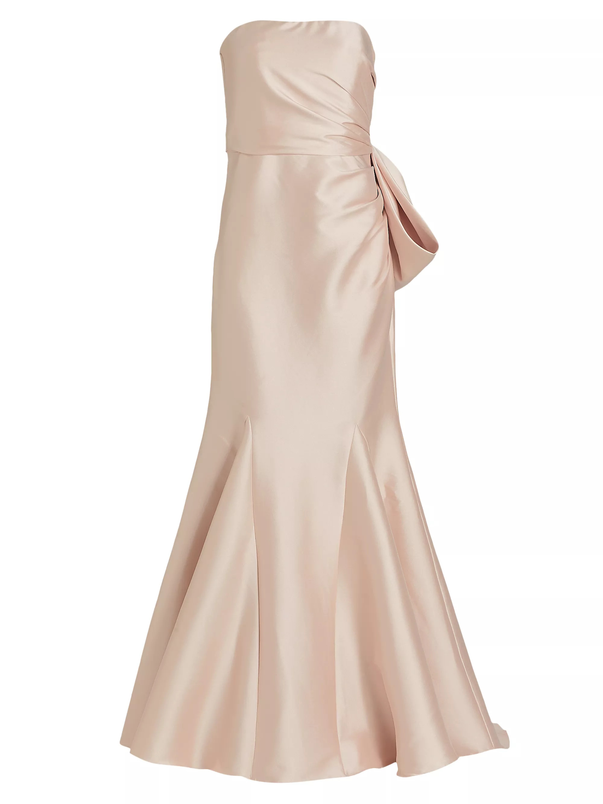 Mikado Bow Mermaid Gown | Saks Fifth Avenue