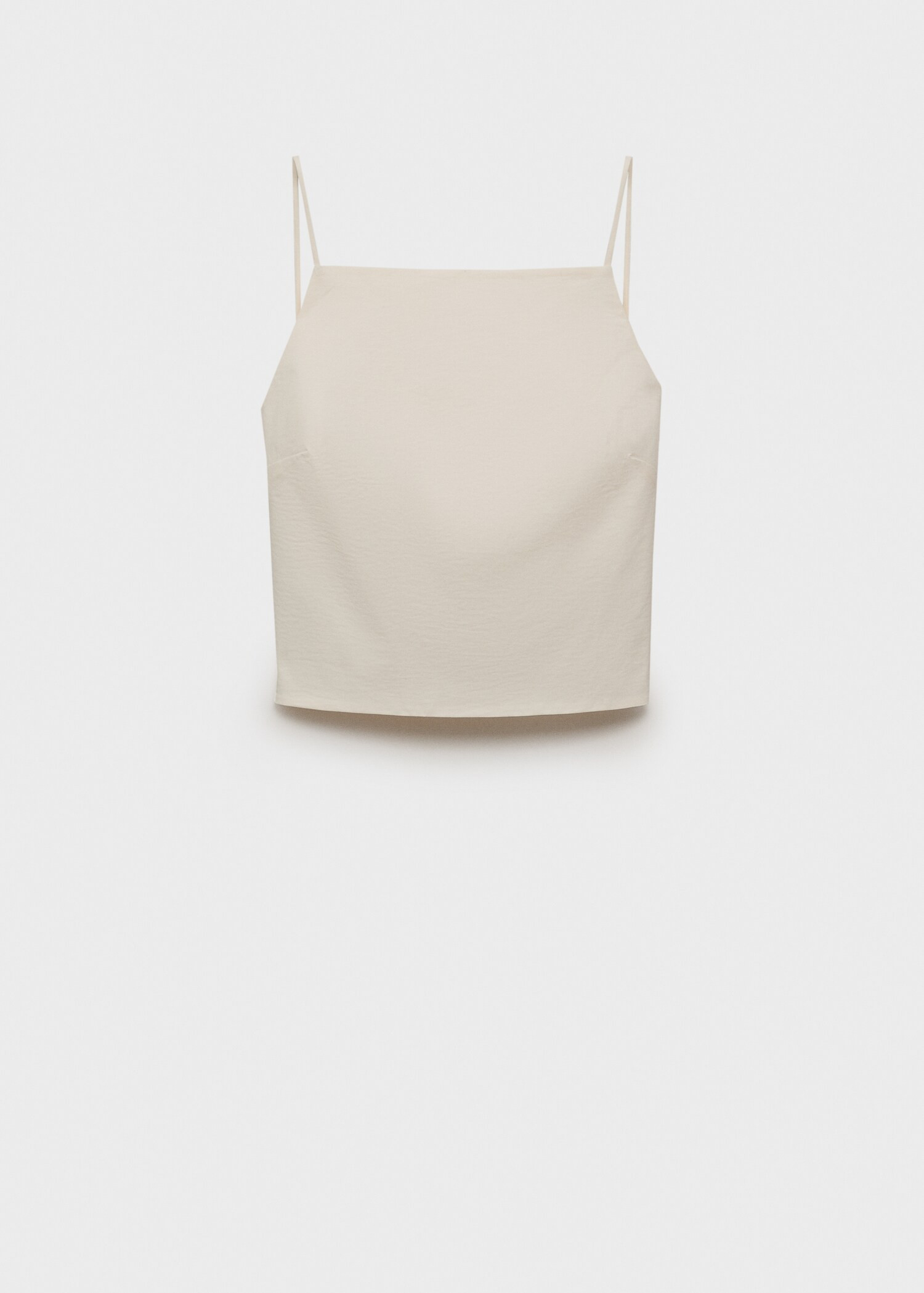 Open-back top - Women | MANGO USA | Mango (US/MX/AU)