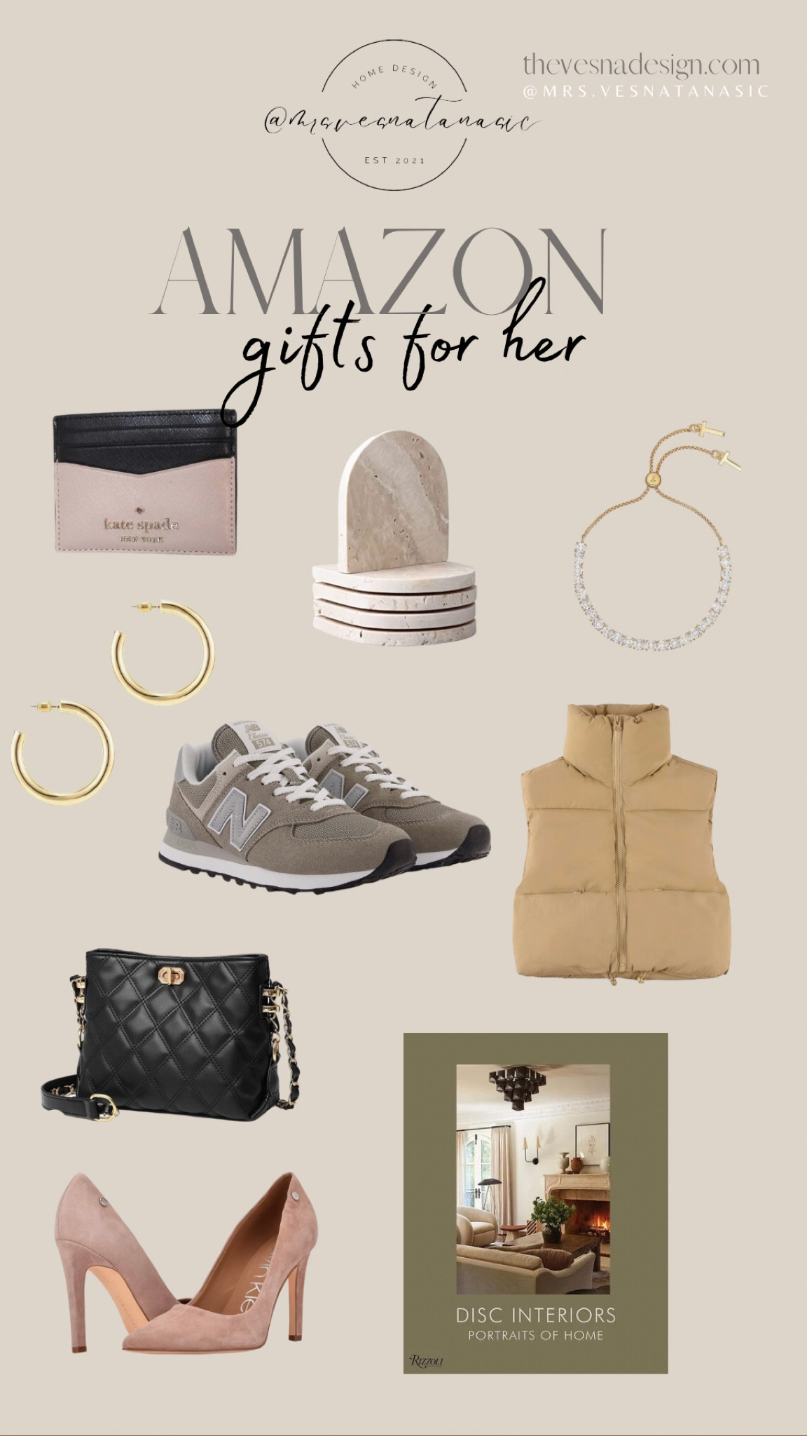 Valentine’s day gift ideas for her!

Valentine’s day, gifts for her, gifts, gift idea, Valentines day, Amazon home, Amazon fashion, Amazon find, gift guide for her, gifts, gift, book, vest, sneakers, new balance sneakers, wallet, 

#LTKSeasonal #LTKGiftGuide #LTKFind