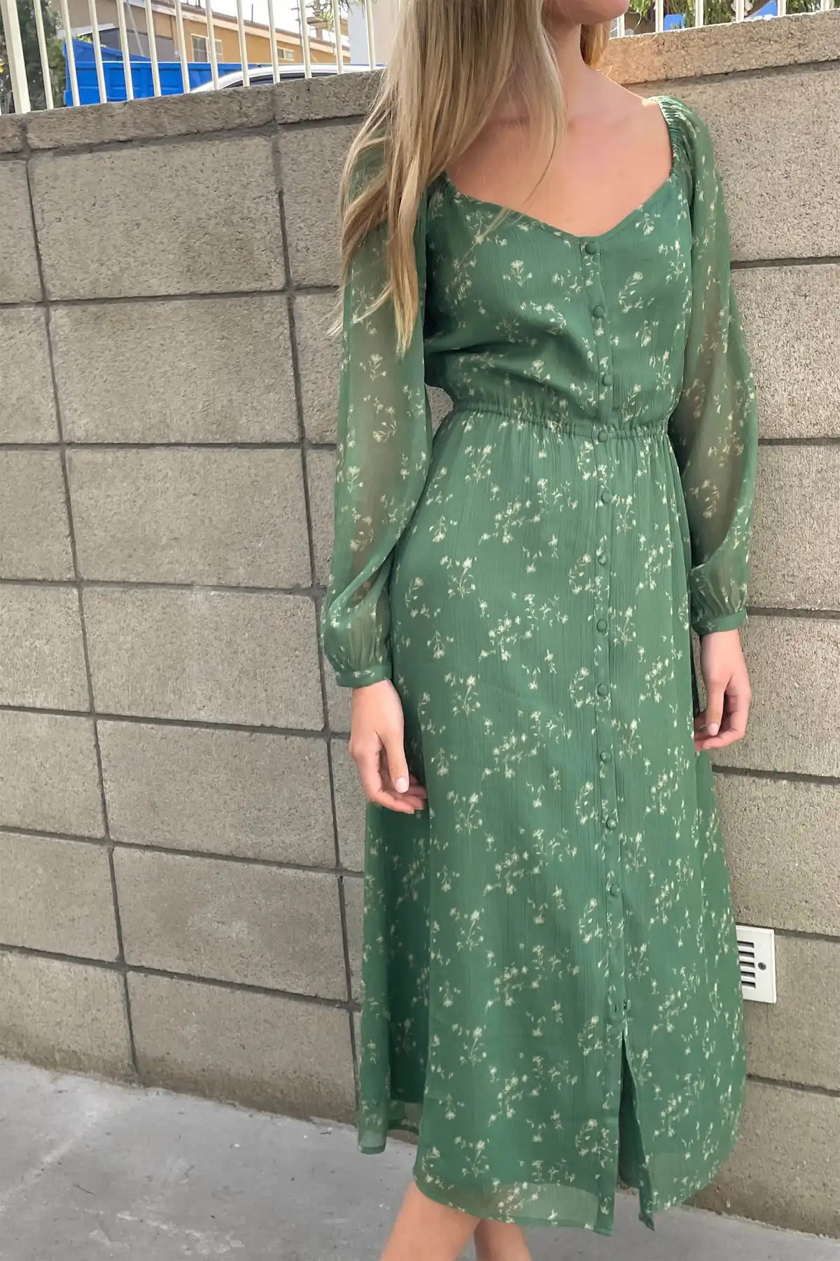 FLORAL MIDI DRESS        4.5 star rating   4 Reviews          $108   
 DR-8152-W  Dark Ivy Print ... | OAK + FORT