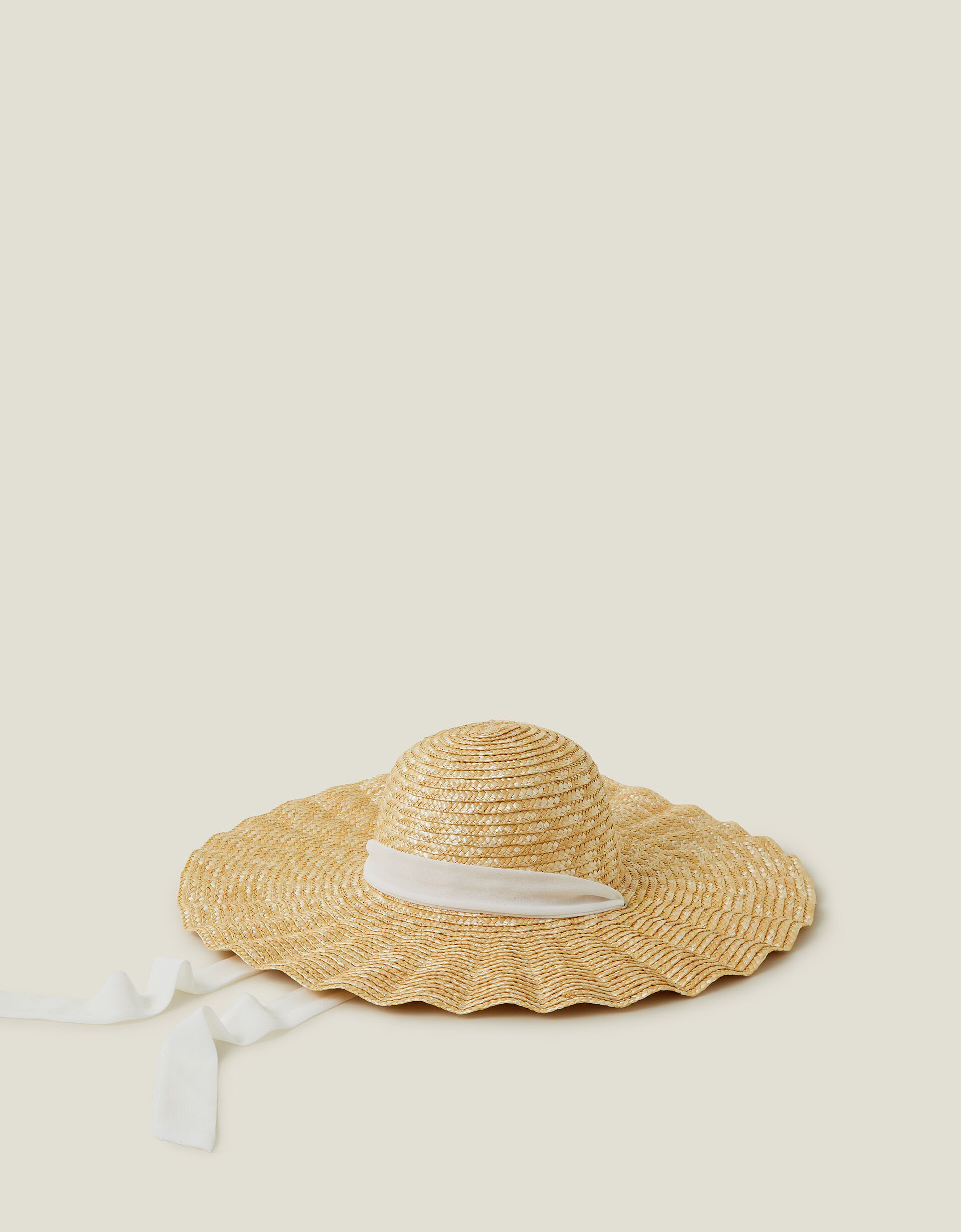 Scallop Edge Boater Hat | Accessorize (Global)