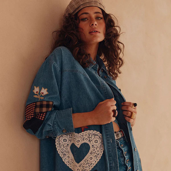 Bombshell Patchwork Shirt | Spell Designs (USA)