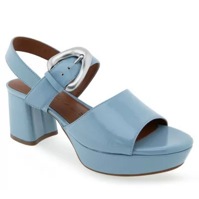 Aerosoles Women's Chamber Buckle Platform, Blue, 9M | Belk