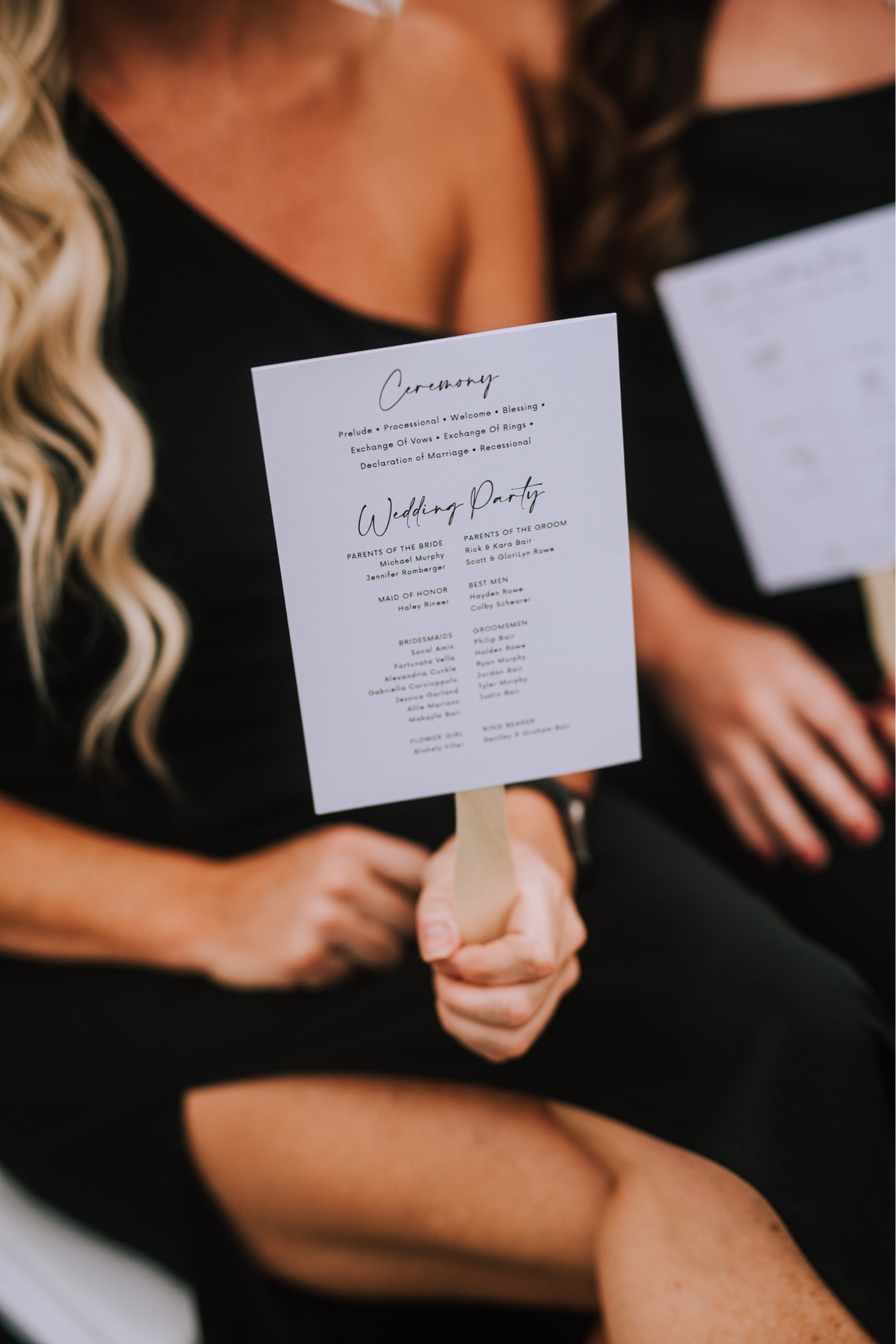 wedding decor | ceremony | black and white wedding | etsy finds | wedding program

#LTKwedding