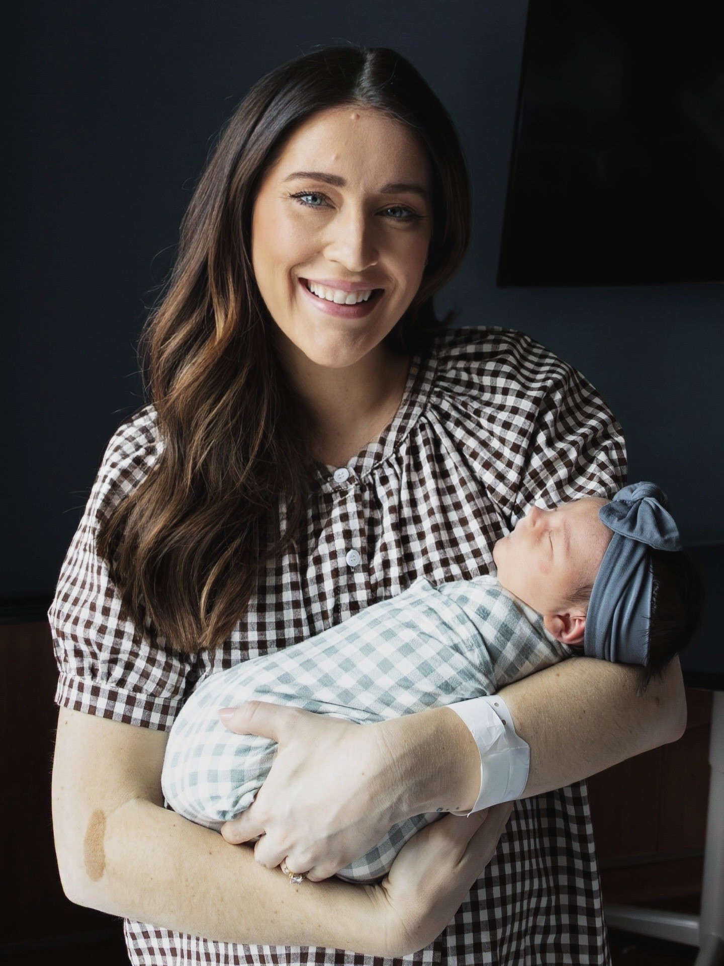 Newborn hospital photos! Linking my Amazon pajamas + the swaddle and outfit that I brought for baby to wear!  

#LTKBump #LTKBaby