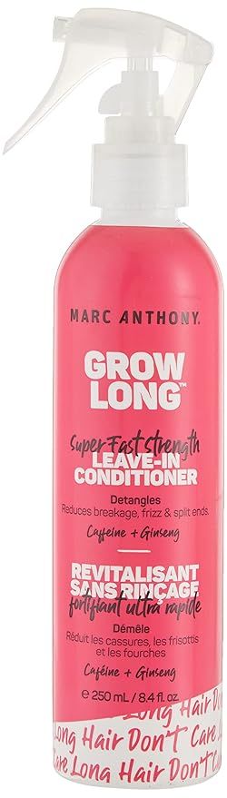 Marc Anthony Grow Long Biotin Leave In Conditioner Spray & Detangler for Shine, Breakage & Hair G... | Amazon (US)