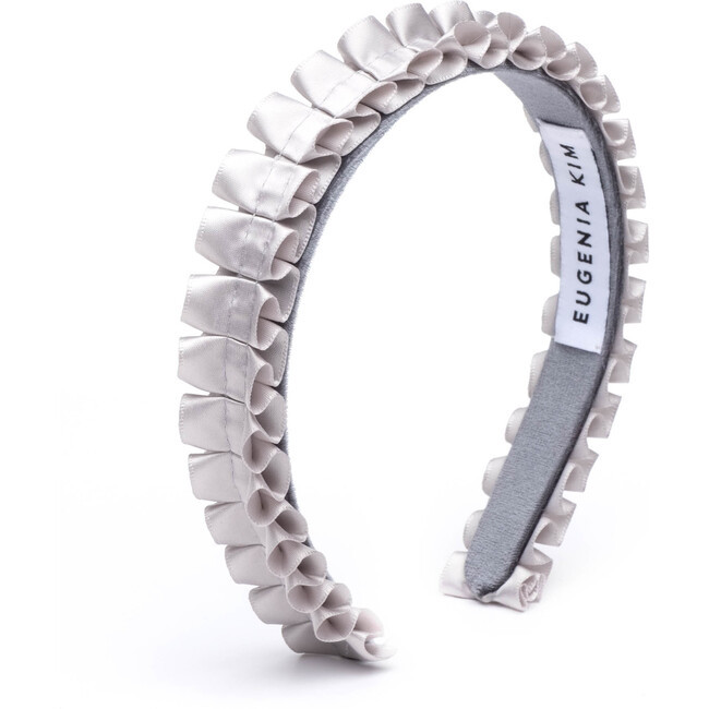 Eugenia Kim | Women's Rafaela Headband, Platinum (Silver, One Size) | Maisonette | Maisonette