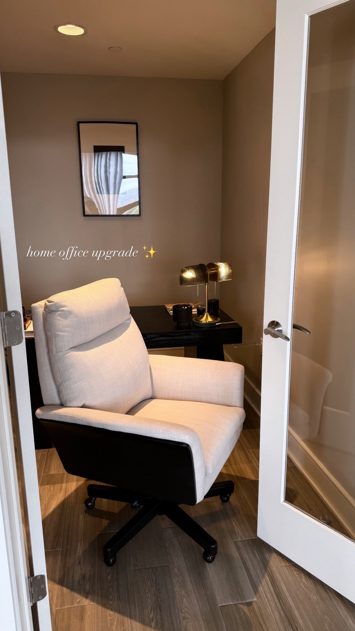 home office chair — neutral home office 🖤

#LTKHome #LTKSaleAlert