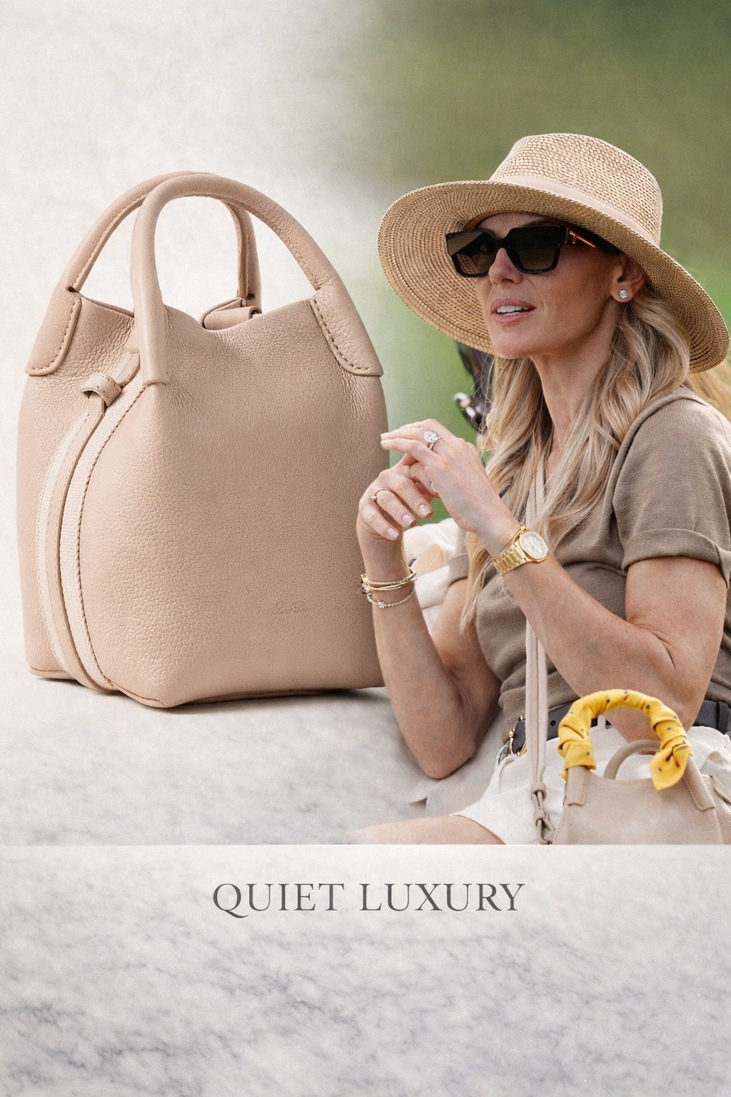 Erica Stoll's bag restocked this best selling viral fan favorite bag is made with expert craftsmanship and quality fabrics. Made in Italy from textured-leather, it has a tonal grosgrain trim that runs along the sides and a detachable shoulder strap. It's sized to fit your daily necessities like a phone, cardholder and makeup essentials.

#LTKMothersDay