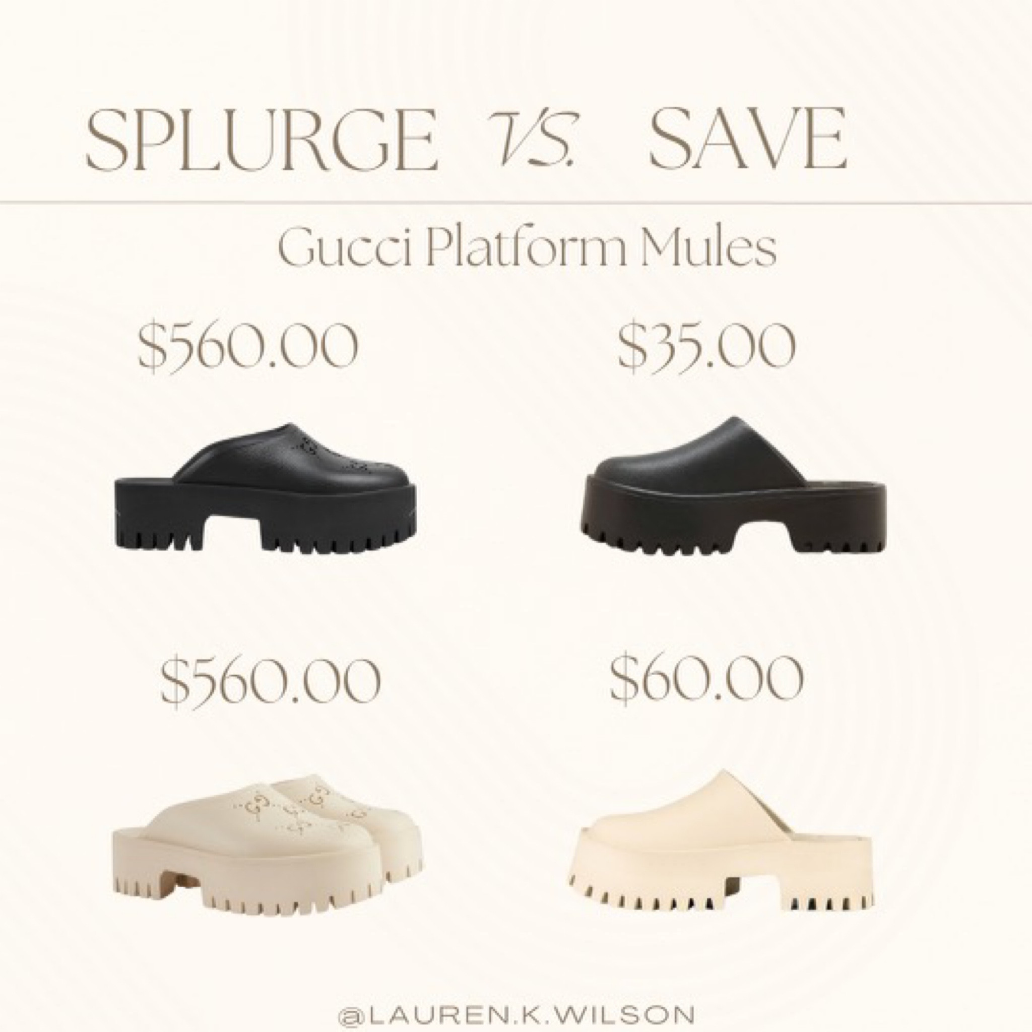 Gucci platform mules. Gucci platform mule dupes. Gucci dupes. Looks for less. Splurge vs. safe. Gucci look alikes. Gucci mules. Dupe find. 

#LTKFind #LTKshoecrush #LTKunder100