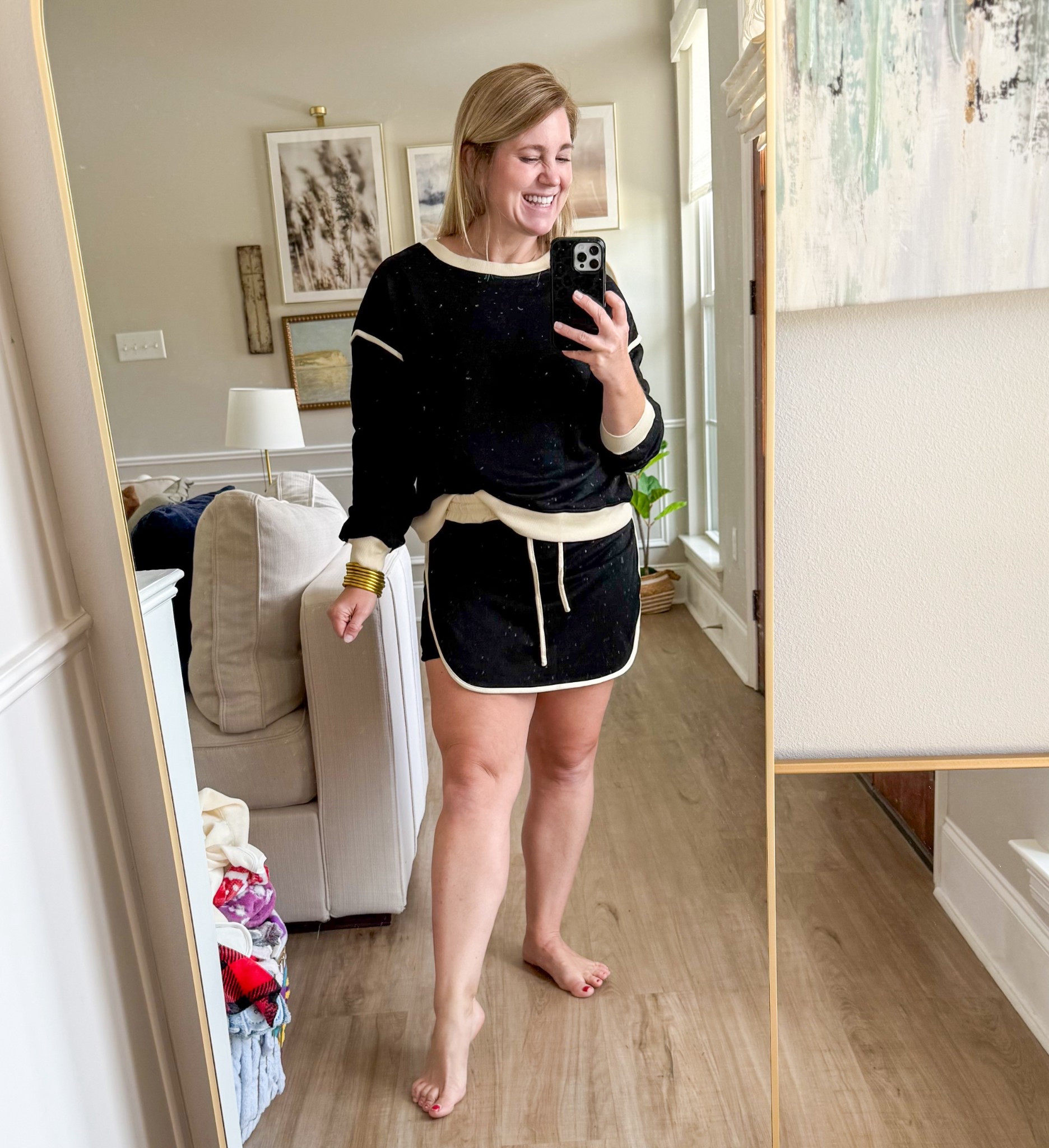 Here for this contrast set! Perfect for lounging and crazy southern winter weather. 

#LTKCyberWeek #LTKOver40 #LTKTravel