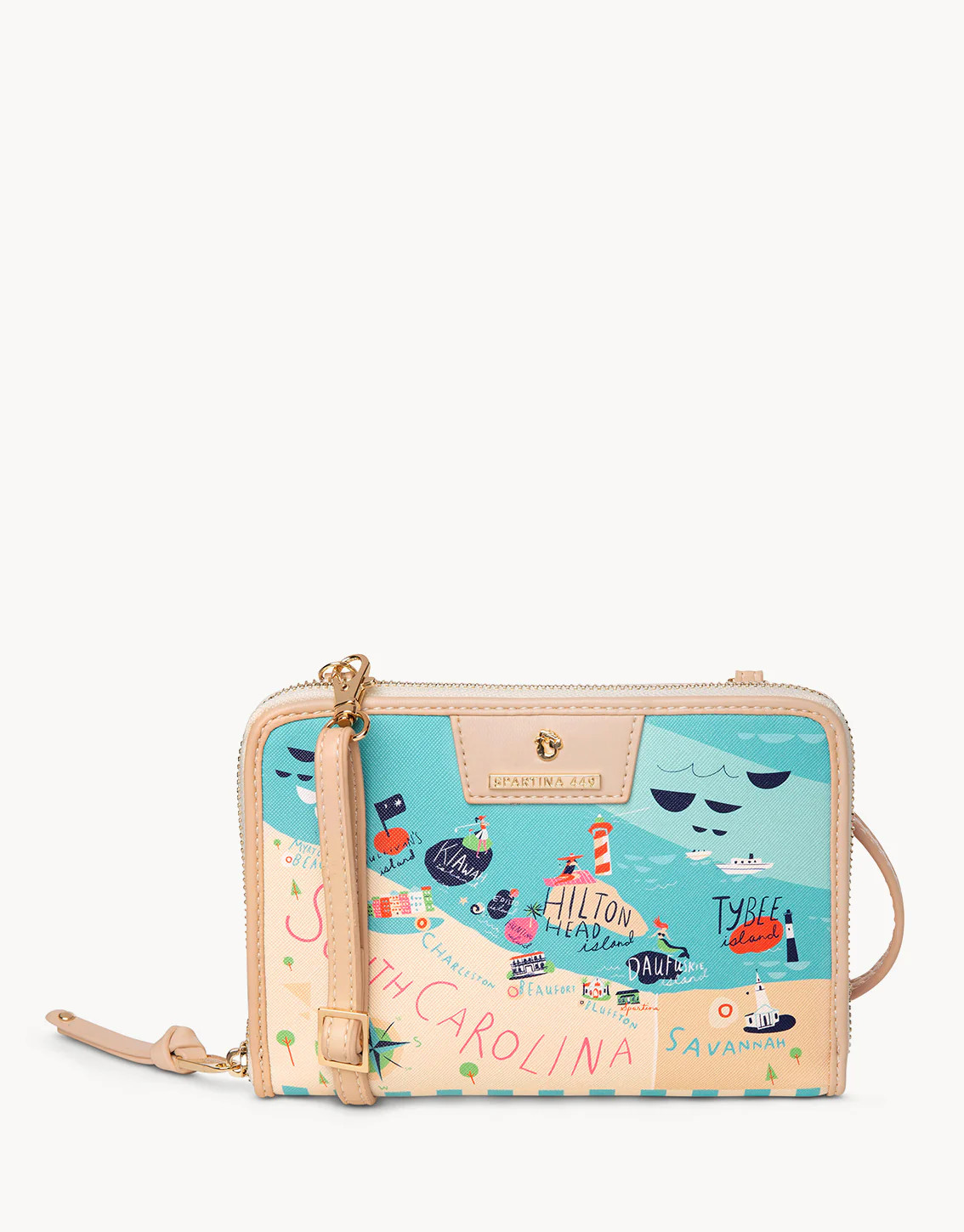 Sea Islands All-in-One Phone Crossbody | Spartina 449