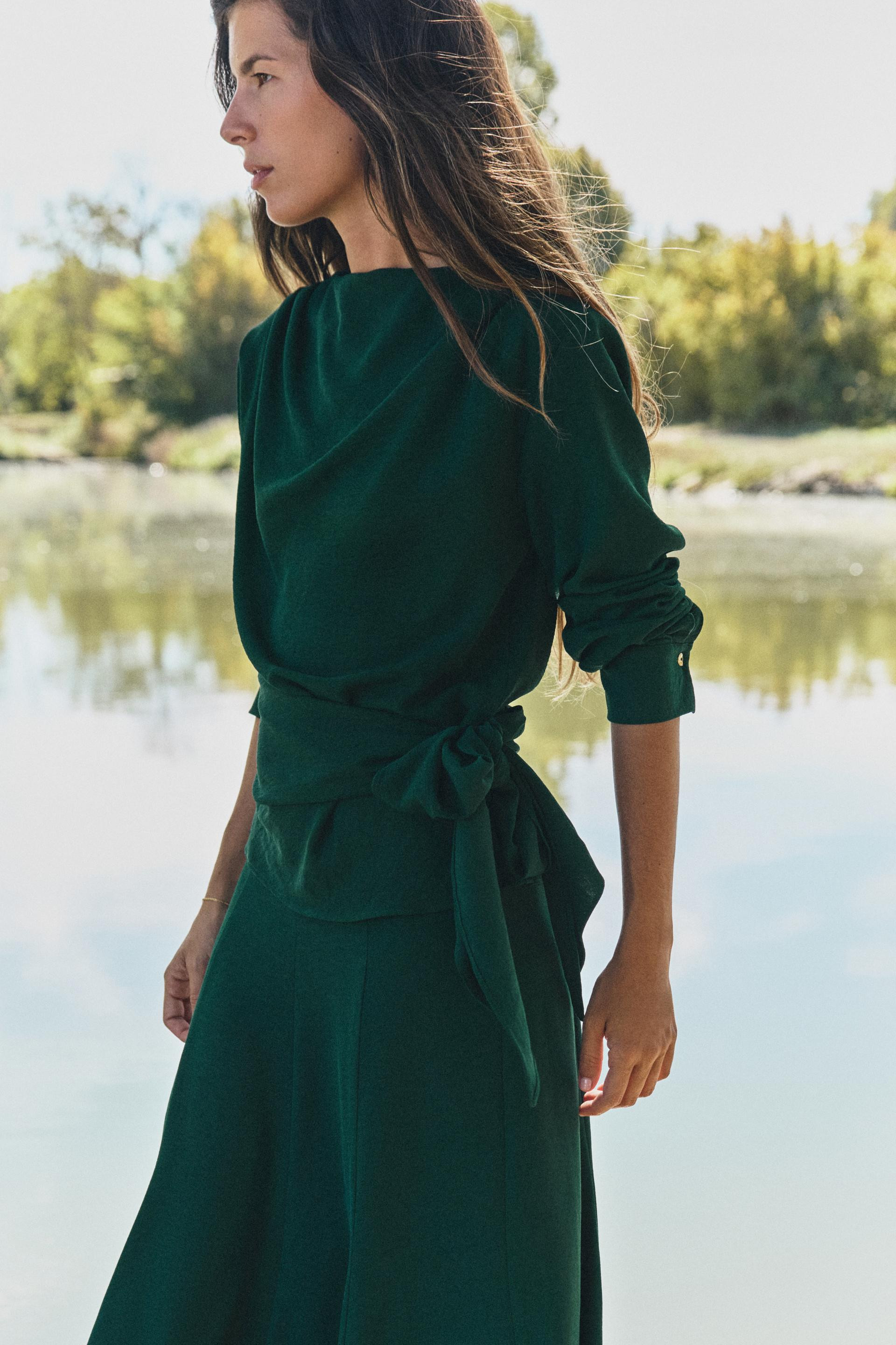 BOW BLOUSE | Zara US