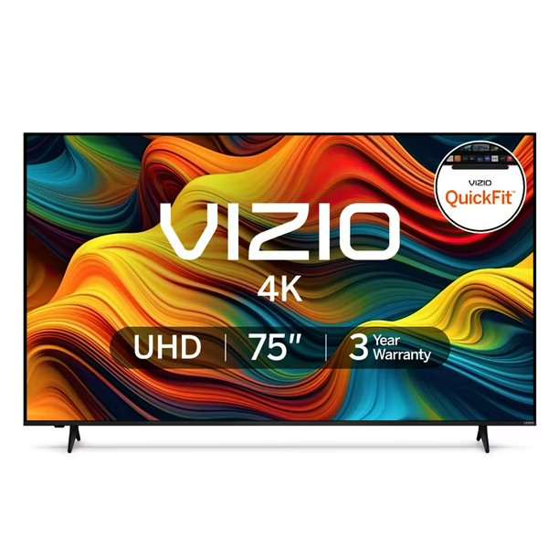 VIZIO 75" Class 4K Series LED Smart TV, QuickFit® Compatible | Sam's Club