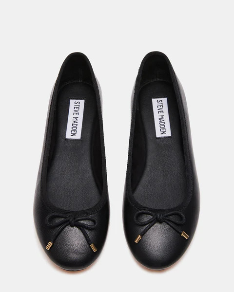 BENITA BLACK LEATHER | Steve Madden (US)