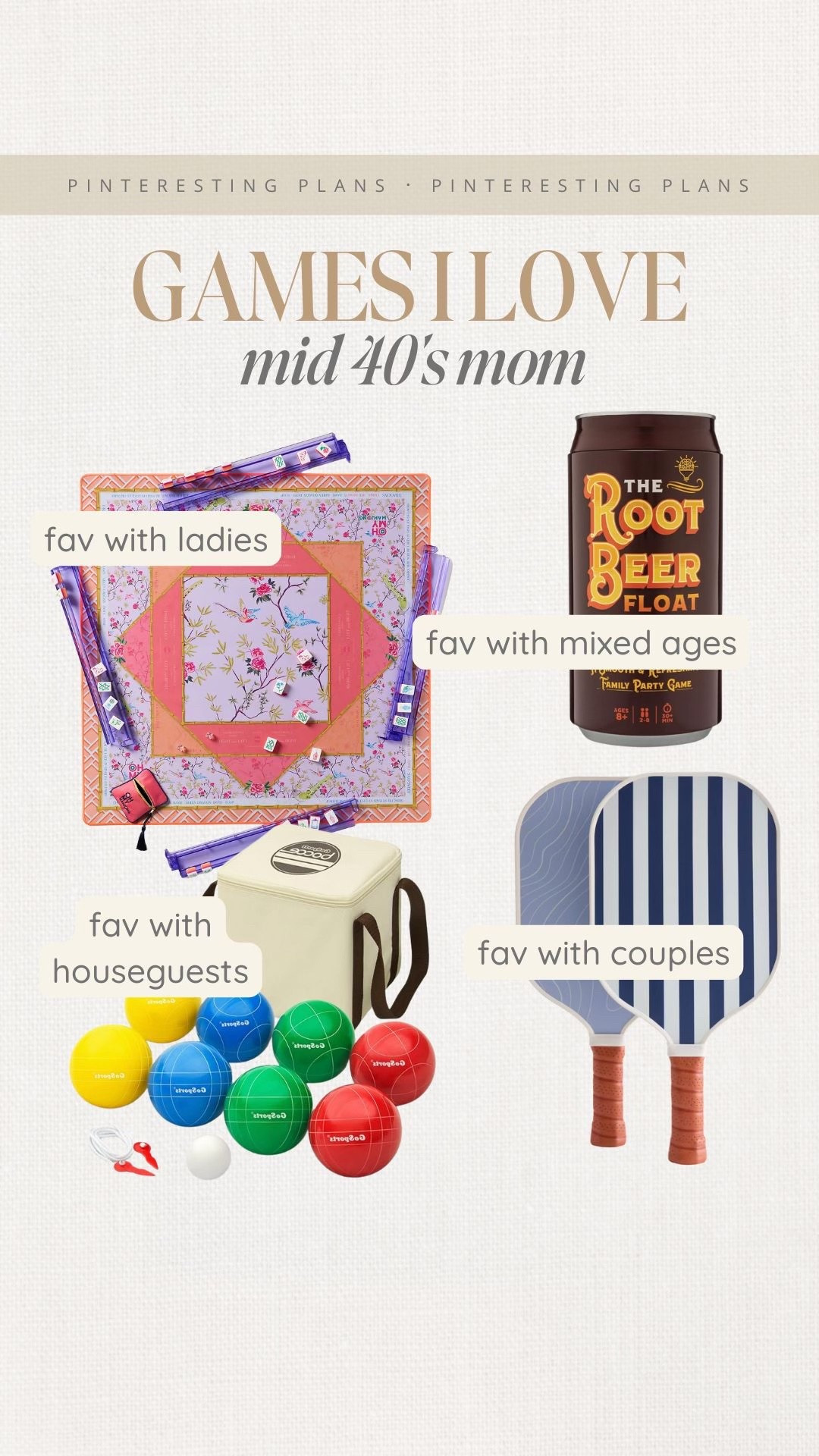 If you are gifting someone whose love language is quality time - games are a great idea. These are games I love and play over and over again!  

#LTKGiftGuide #LTKFamily #LTKHome