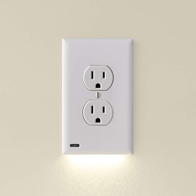 Single - SnapPower GuideLight 2 [For Duplex Outlets] - Replaces Plug-In Night Light - Electrical ... | Amazon (US)