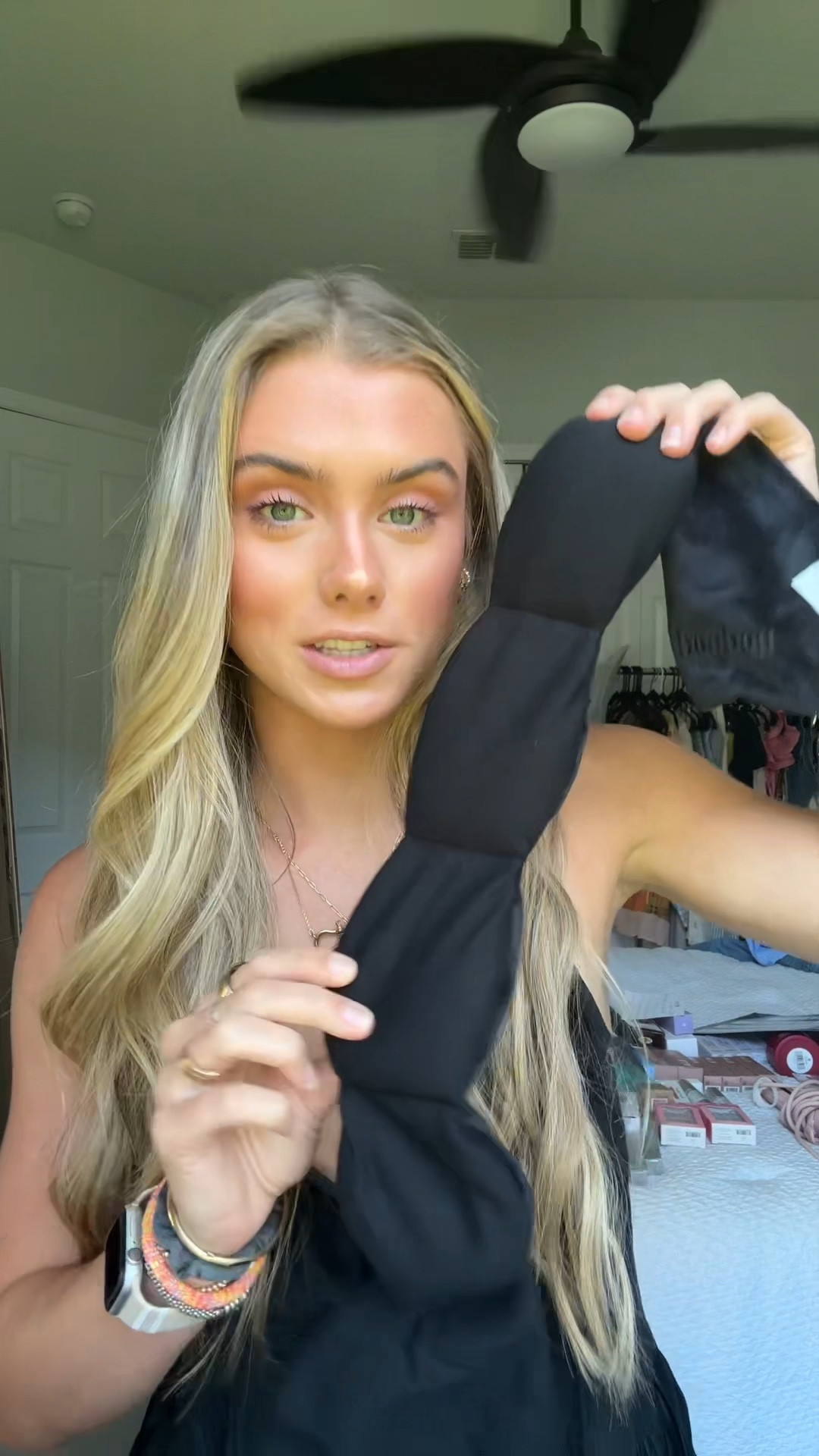 Nod Pod Sleep Mask. It’s magic. The Weighted Blanket For Your Eyes®
Nodpod's award winning strap-free design equally distributes the power of deep-touch pressure across key pressure points to help calm overactive minds, soothe headaches and help you sink into deep restful sleep

#LTKVideo #LTKTravel #LTKGiftGuide