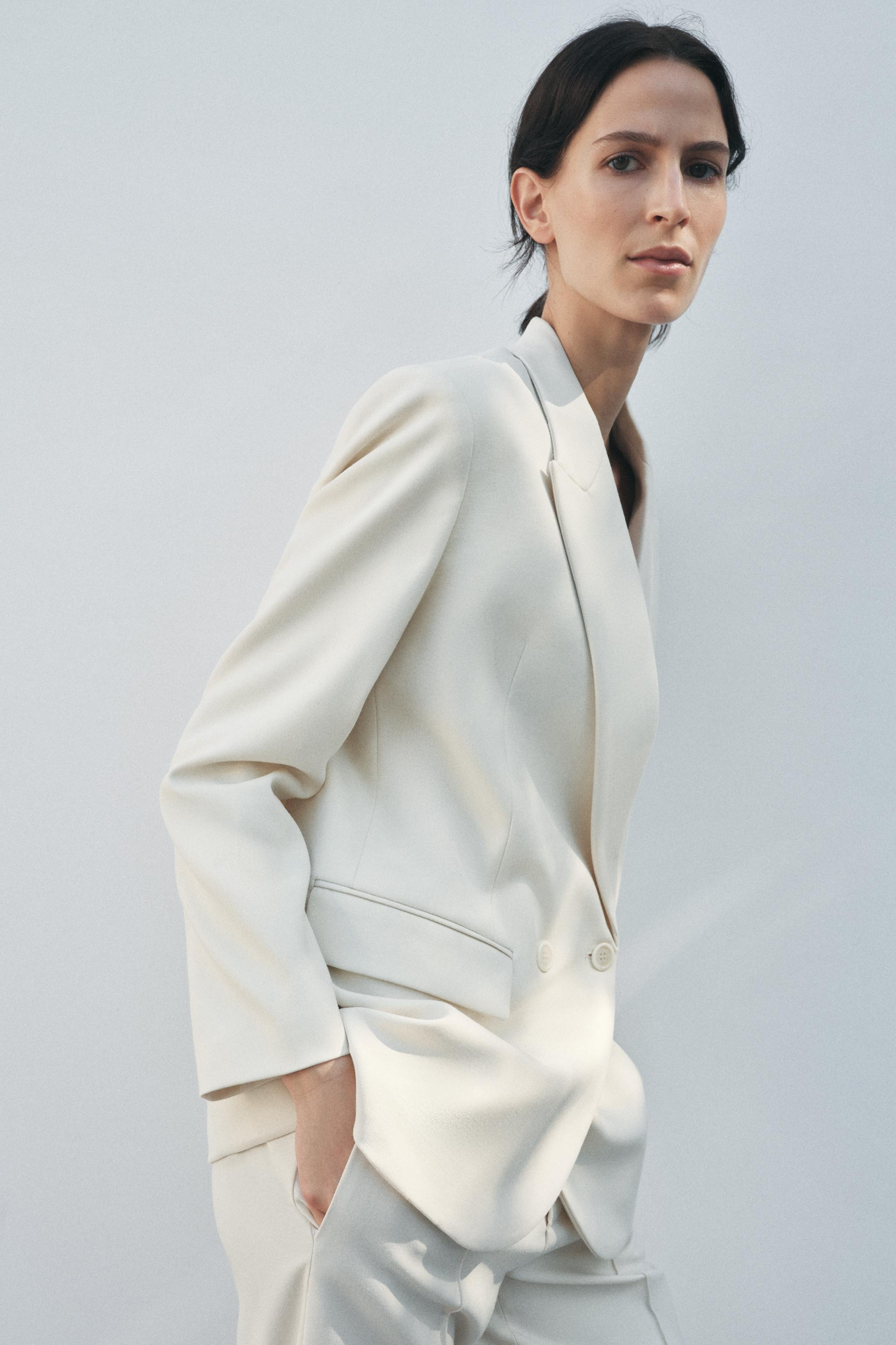 ZW COLLECTION DOUBLE BREASTED JACKET | Zara US