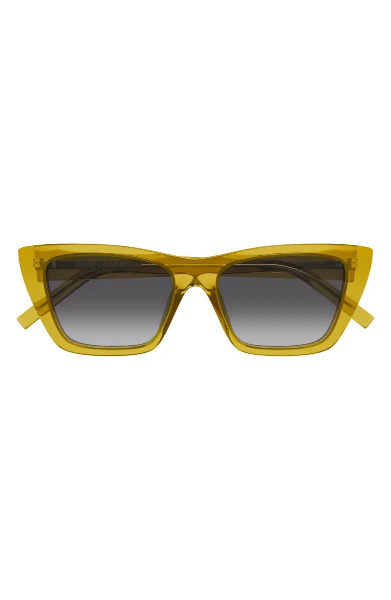 53mm Cat Eye Sunglasses | Nordstrom