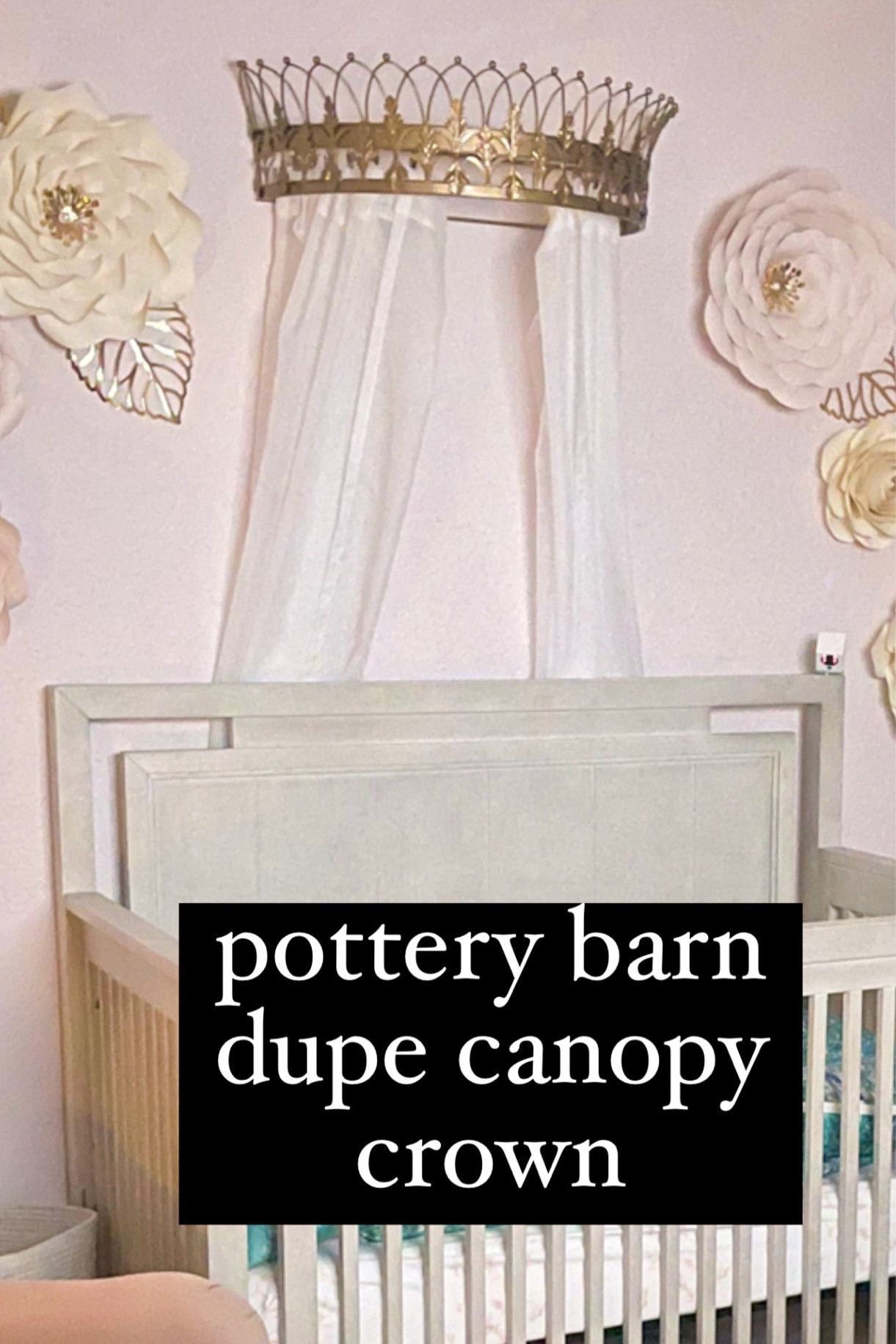 Crown Canopy For Girls