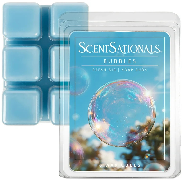 Bubbles Scented Wax Melts, ScentSationals, 2.5 oz | Walmart (US)