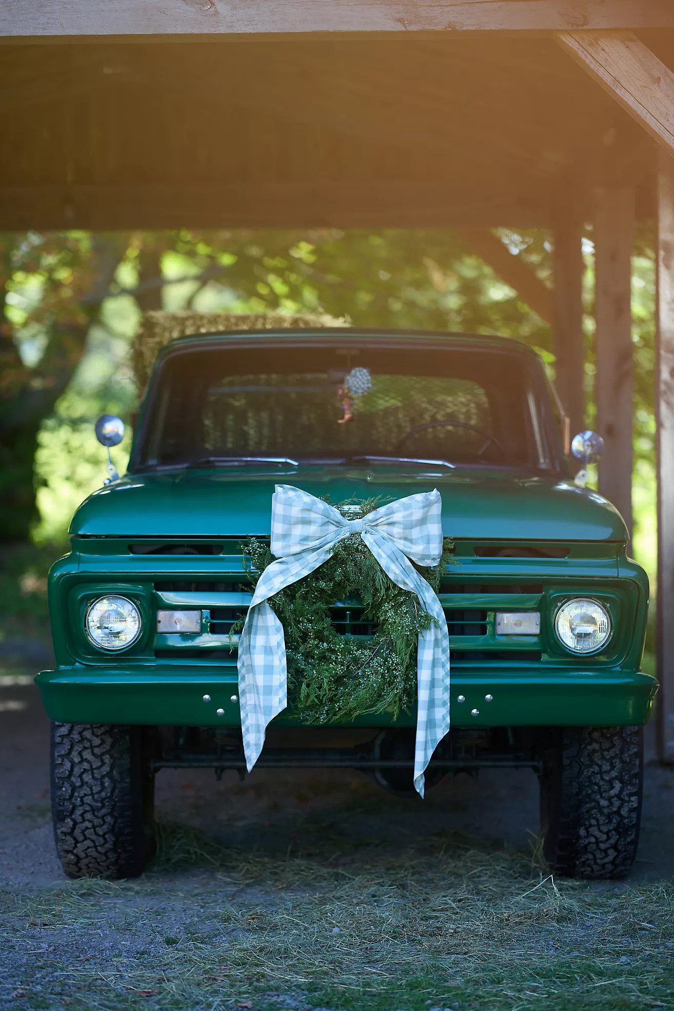 Gingham Bow Tree Topper | Anthropologie (US)