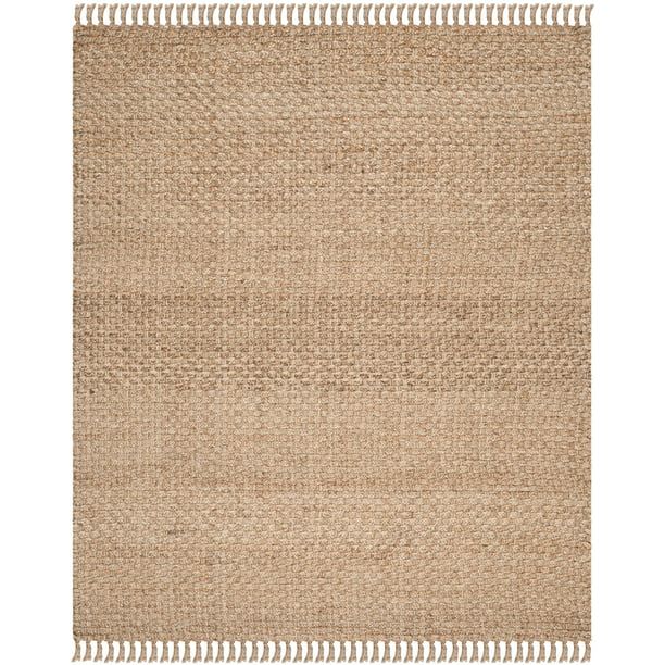 SAFAVIEH Natural Fiber Eason Braided Jute Area Rug, Natural, 8' x 10' | Walmart (US)