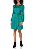Amazon.com: The Drop Women's @shopdandy Belted Silky Stretch Dress, Emerald, XL : Clothing, Shoes... | Amazon (US)