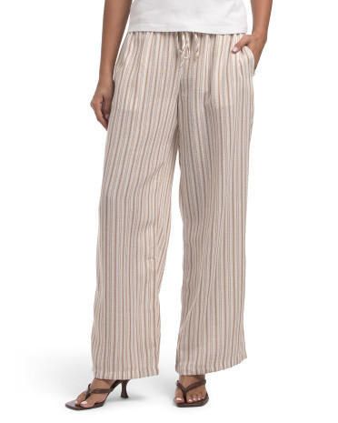 Striped Pants For Women, Polyester | TJ Maxx